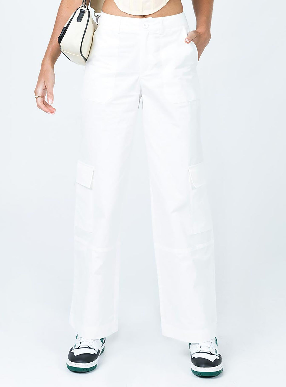 Ayla Linen Pants White