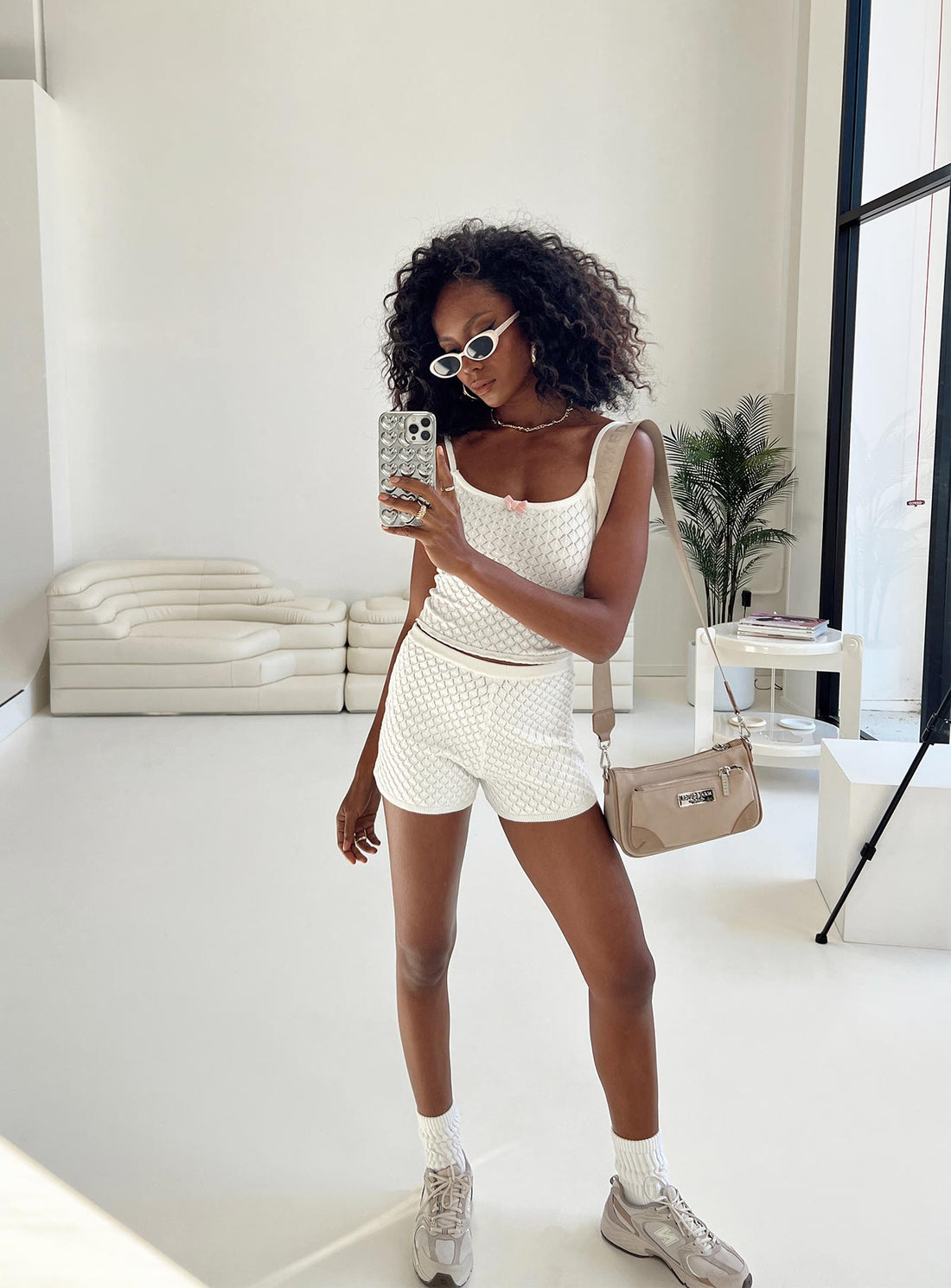 Padua Knit Set White