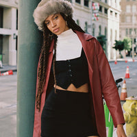 Faithe Mini Skirt Black