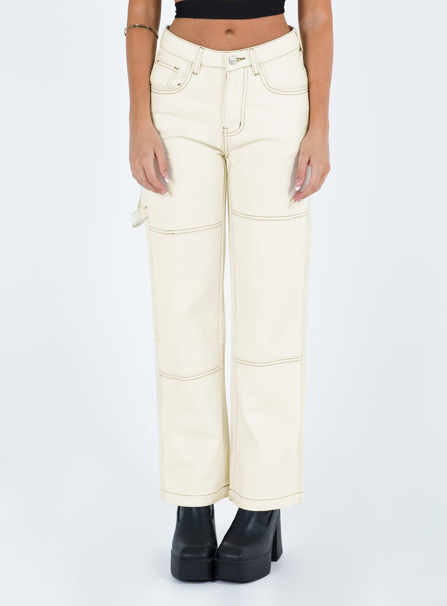 Copeland Jeans White Petite