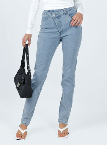 Darley Asymmetric Jeans Denim