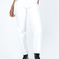Julia Carpenter Denim Jeans White