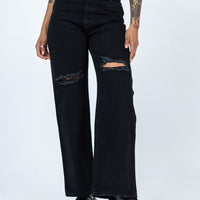 Lugano Denim Jeans Black