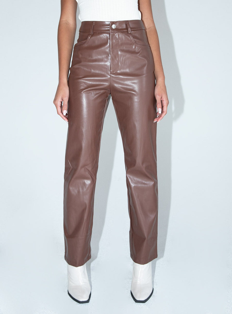 Love Lies Pants Brown