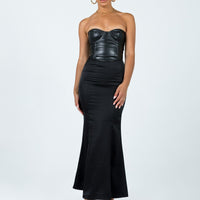 Otter Maxi Skirt Black