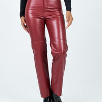 Macey Pants Burgundy
