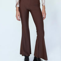 Cooper Tie Waist Pants Brown