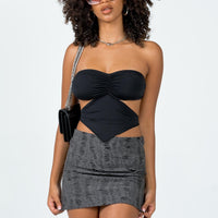 Conan Mini Skirt Black