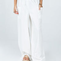 Brunie Pants White Tall