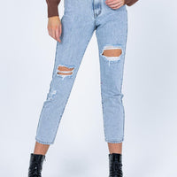New Jersey Skinny Leg Denim Jeans