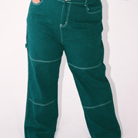 Copeland Jeans Green Curve
