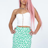 Corat Mini Skirt Green