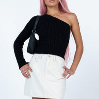 Edyn Mini Skirt White