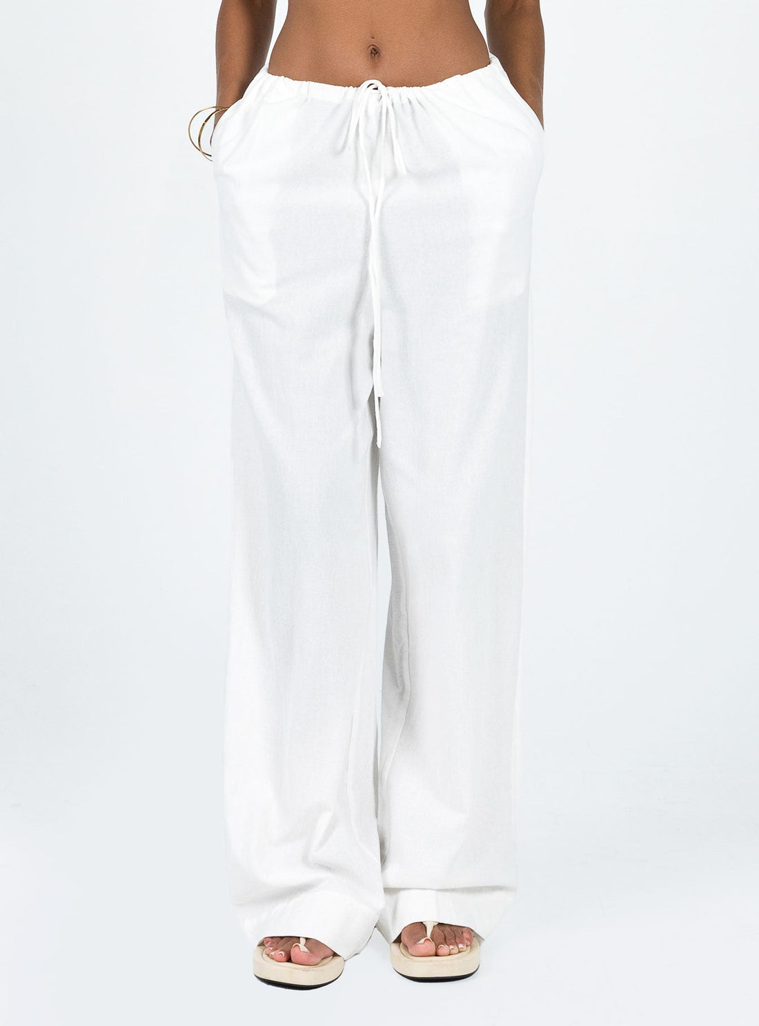 Morland Pants White