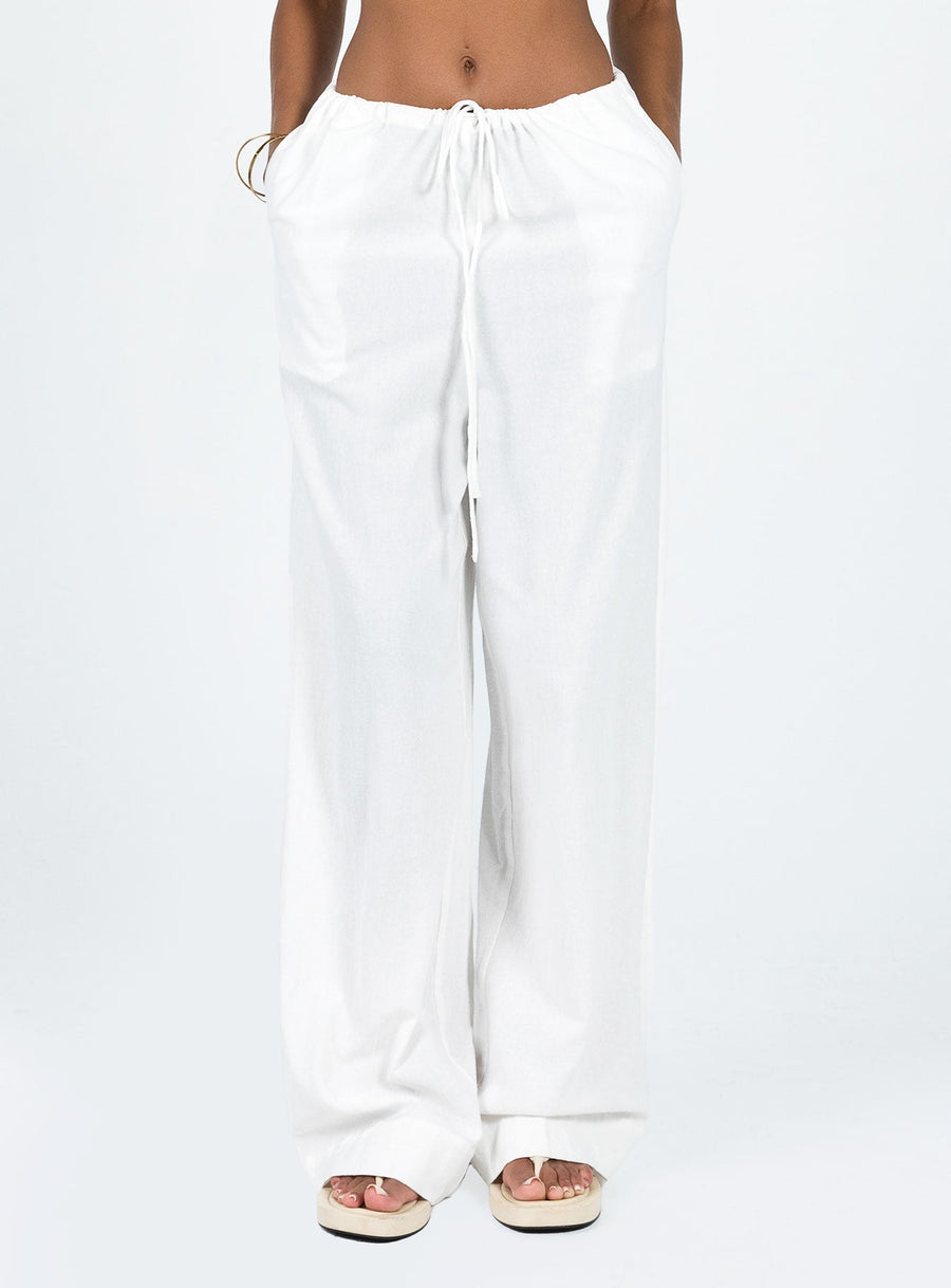 Morland Pants White