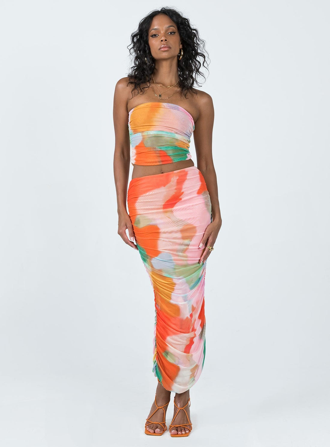 Balcatta Maxi Skirt Multi