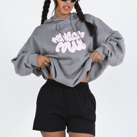 Cenzo Track Shorts Black