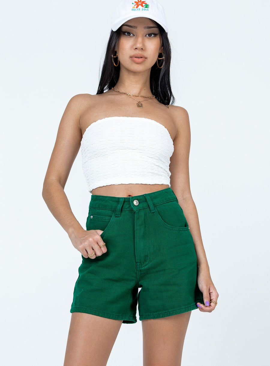 The Swalla Shorts Dark Green