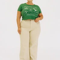 Carter Pants Beige Curve