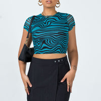 Cole Wrap Mini Skirt Black