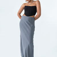 Jodie Maxi Skirt Grey
