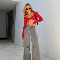 Dami Wide Leg Jeans Black