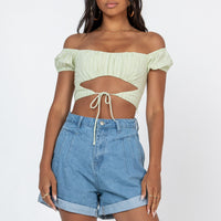 Lennox Denim Shorts Denim
