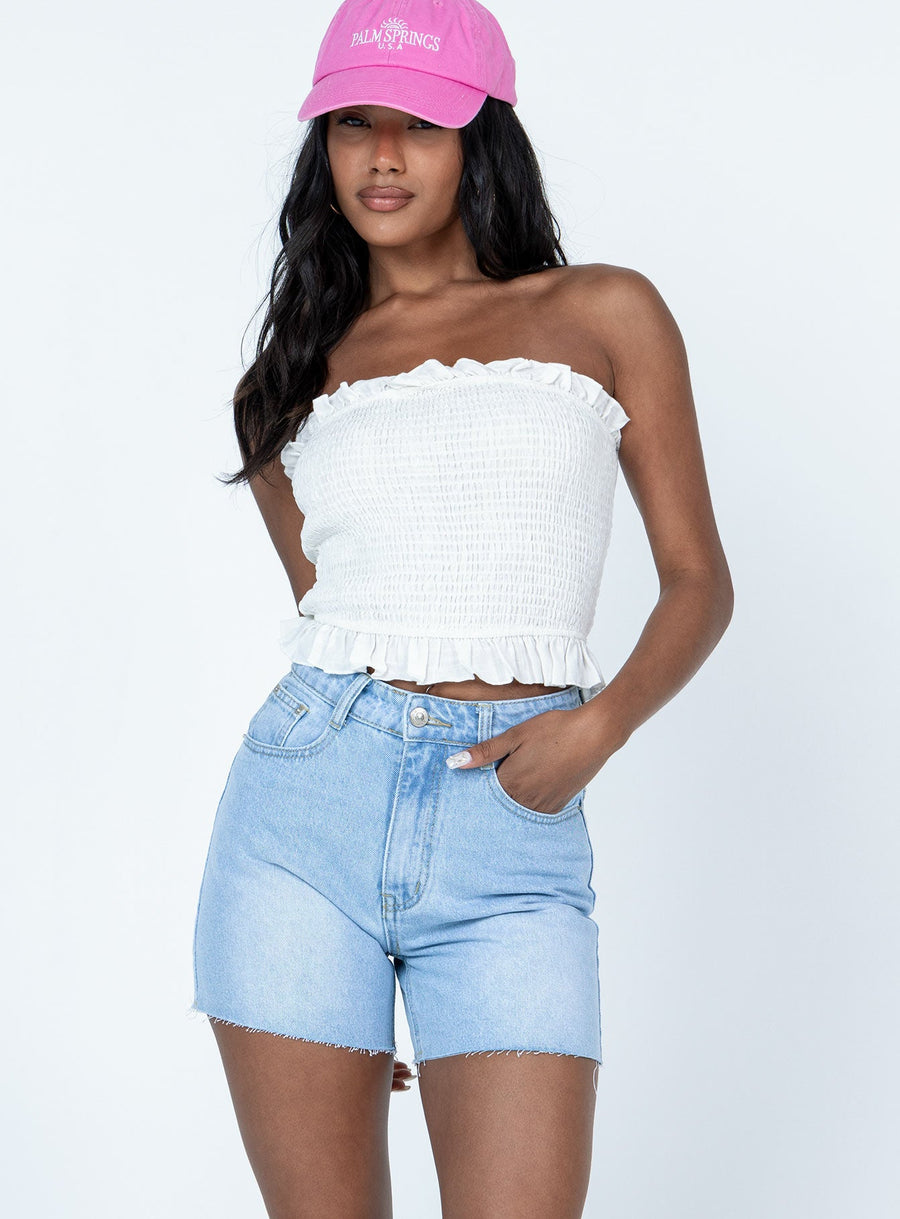 Johara Denim Shorts