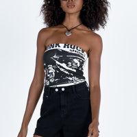 Estrella Denim Shorts Black