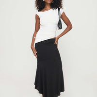 Dreamberry Maxi Skirt Black