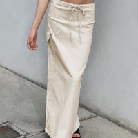 My Girl Maxi Skirt Beige