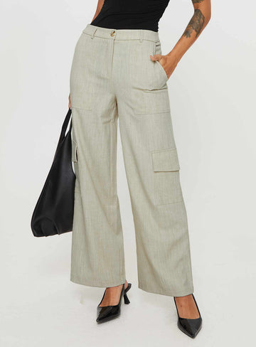 Stacks Cargo Pant Beige