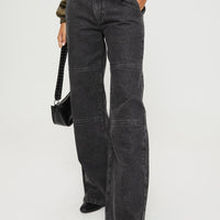 Freedom Jeans Washed Charcoal