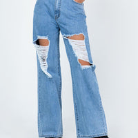 Laguna Wide Leg Denim Jeans