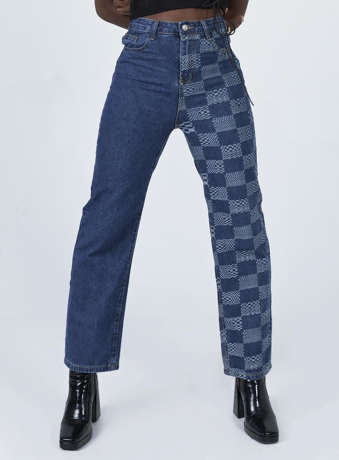 Cher Straight Leg Denim Jeans