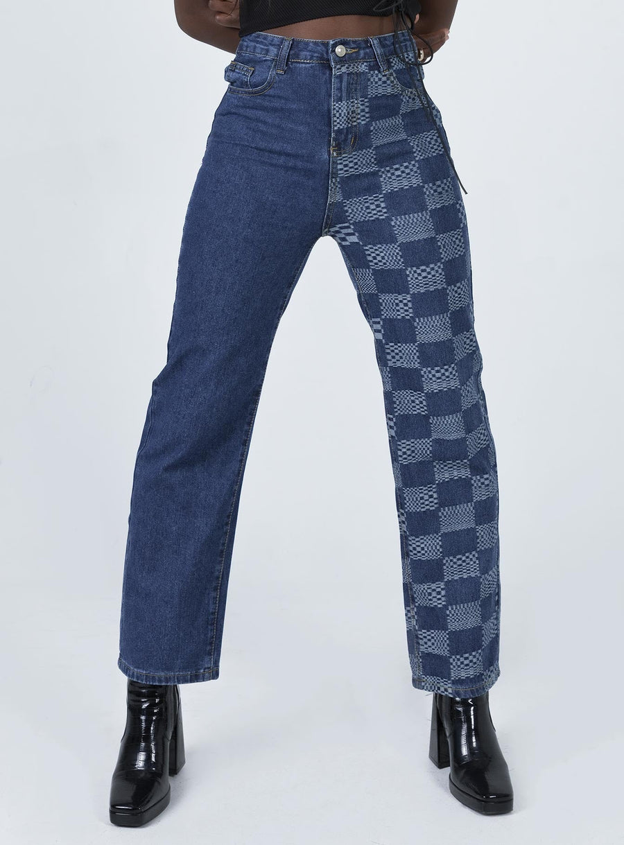 Cher Straight Leg Denim Jeans