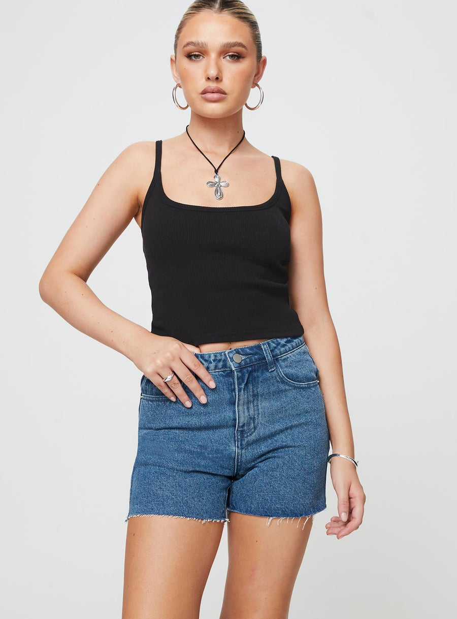 Leandro Shorts Dark Wash Denim