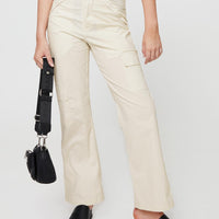 Ryliana Cargo Pants Beige
