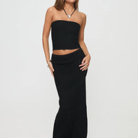 Just Like That Maxi Skirt Black