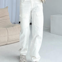 Kapala Cargo Jeans White