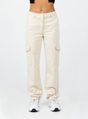 Courtside Cargo Pants Beige