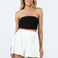 Mathea Plisse Short Ivory