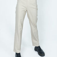 Dava Low Rise Pants Cream