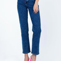 Rhye Low Rise Jeans Mid Wash Denim