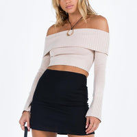 Kariss Mini Skirt Black