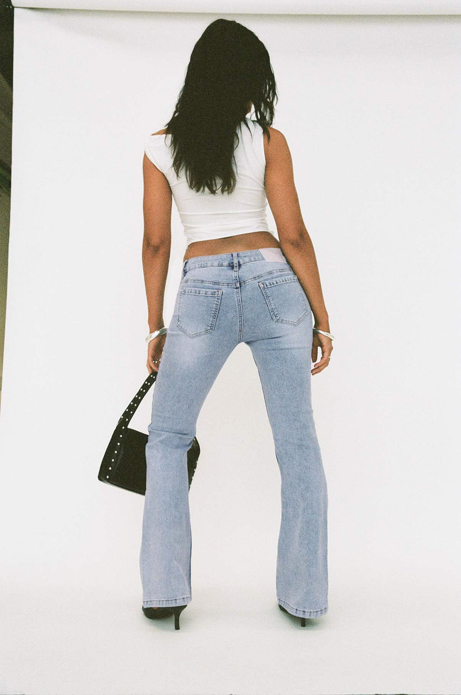 Bethany Low Rise Bootleg Jeans Light Wash