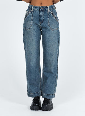 Nataly Jeans Dark Wash Denim