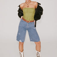 Lexfield Denim Shorts Light Wash