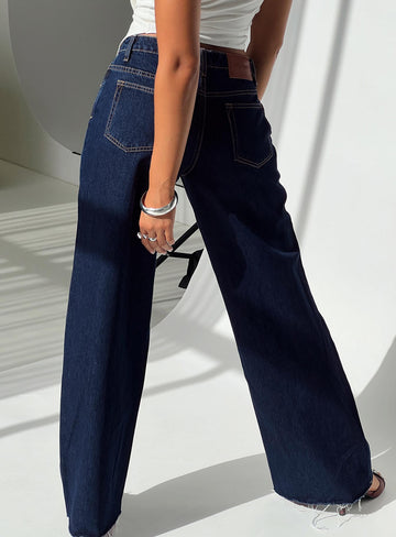 Darla Low Rise Straight Jean Dark Wash Petite