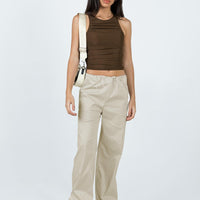 Connels Parachute Pants Beige